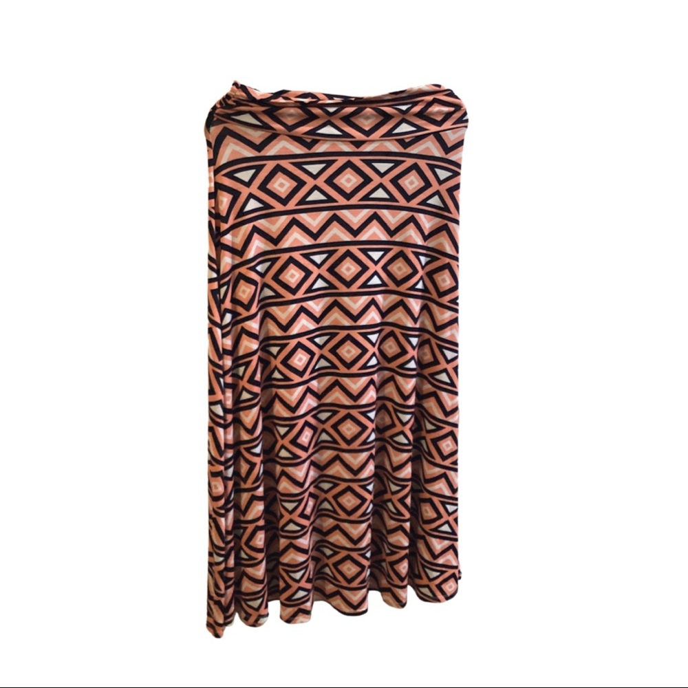 Boho maxi skirt
